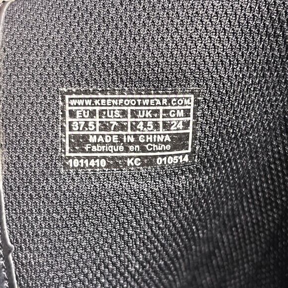 Keen Bern Baby Tall Riding Boots Women’s 7 Gray Leather Zipper Wedge Heels - Picture 16 of 16